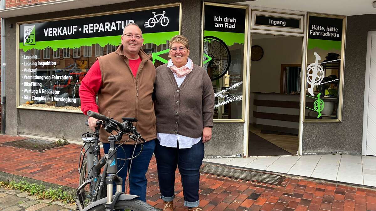 Geschäftswelt in Ostfriesland: Neues Fahrradgeschäft „WattRad