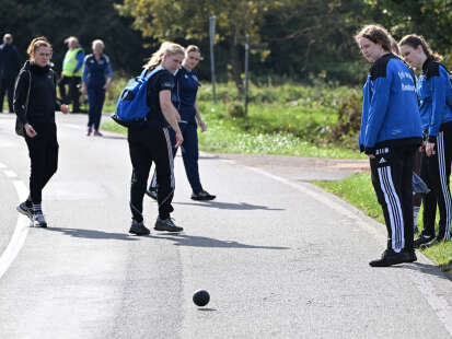 Boßel-Landesliga Frauen I: Blombergerinnen setzen im Derby gegen Westeraccum auf breiten Kader